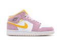 Retro 1 Mid SE GS Sneakers — Arctic Pink — DC9517-600