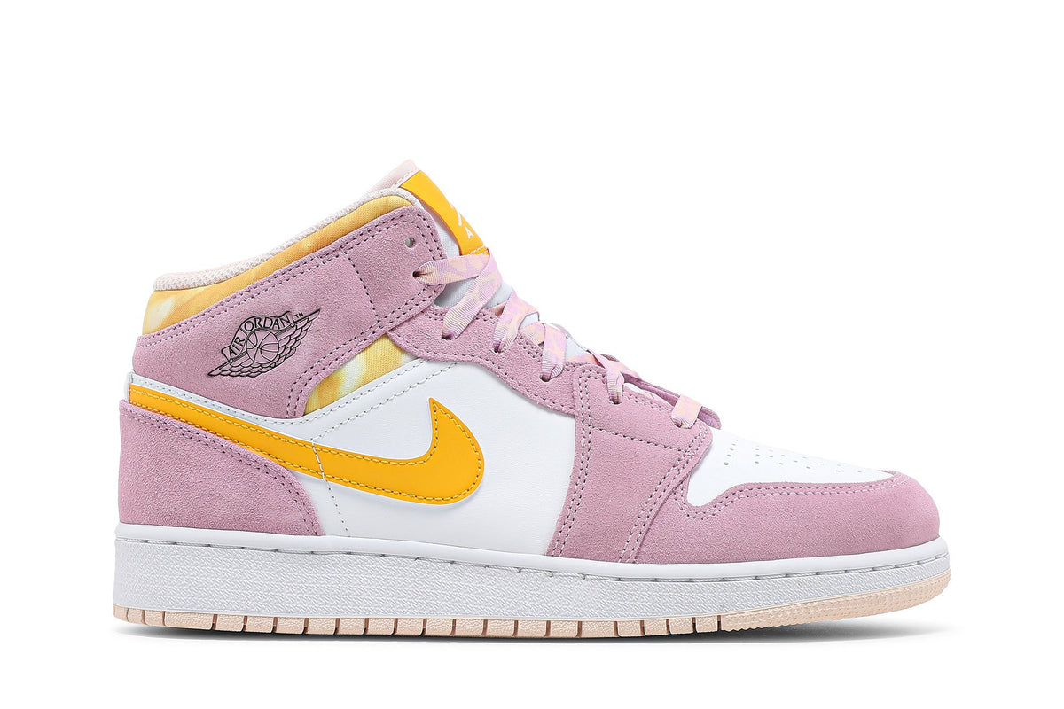 Retro 1 Mid SE GS Sneakers — Arctic Pink — DC9517-600