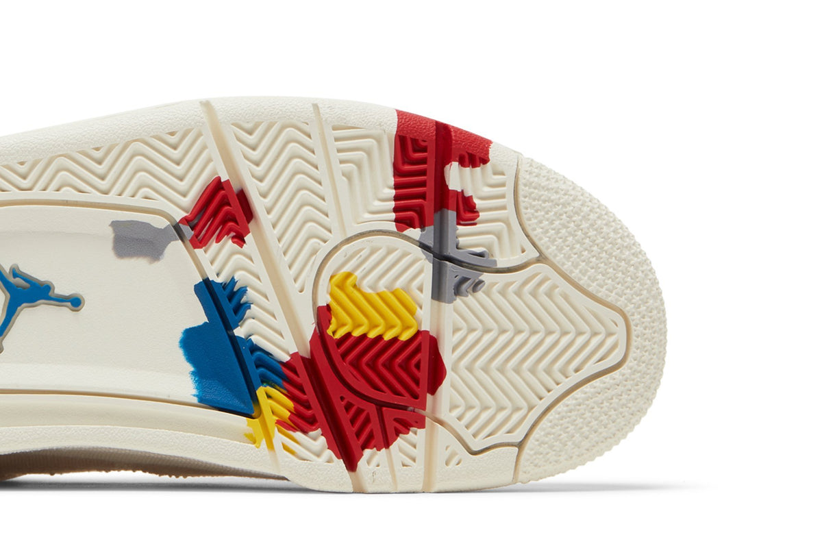 Retro 4 Sneakers — Blank Canvas — DQ4909-100