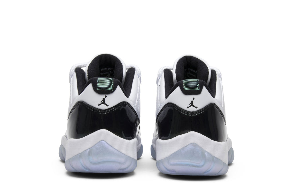Retro 11 Low Sneakers — Emerald — 528895-145
