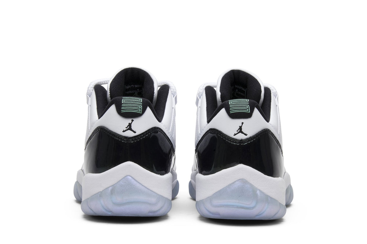 Retro 11 Low Sneakers — Emerald — 528895-145