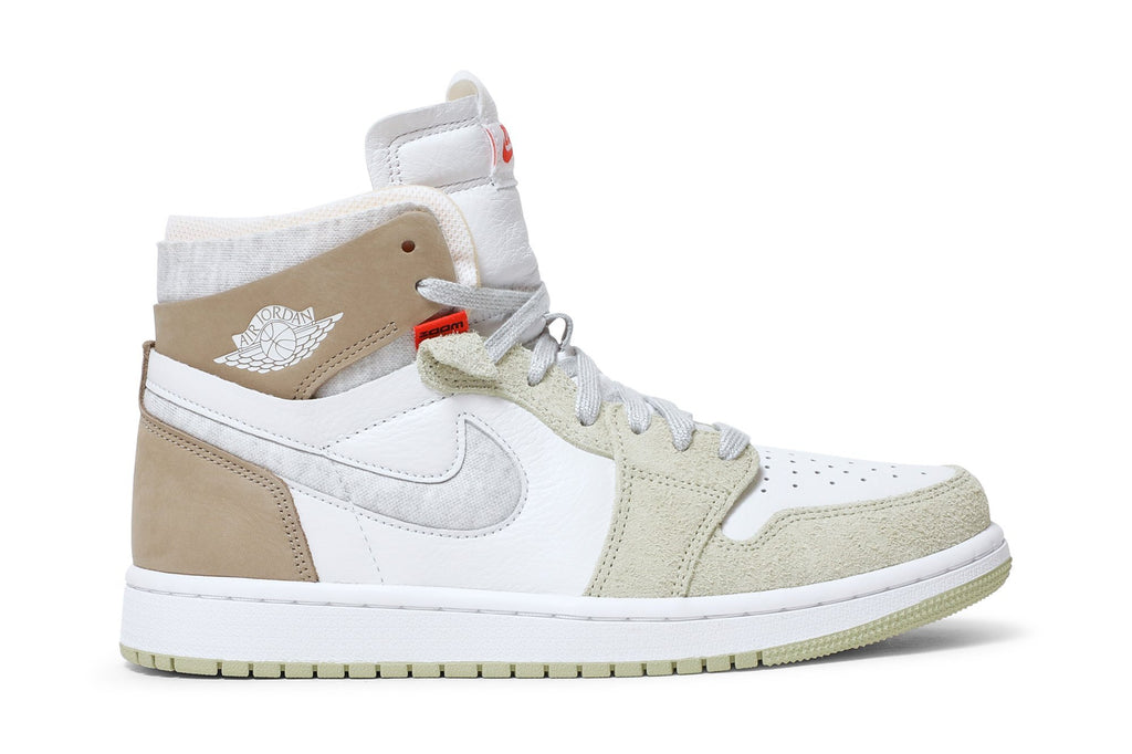 Retro 1 High Zoom Comfort Sneakers — Olive Aura — CT0979-102