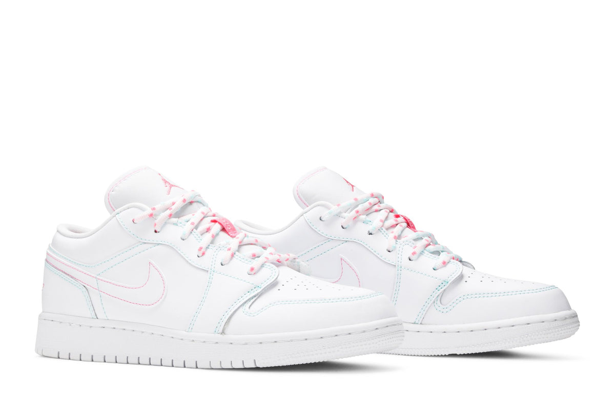 Retro 1 Low GS Sneakers — Aurora Green — 554723-101