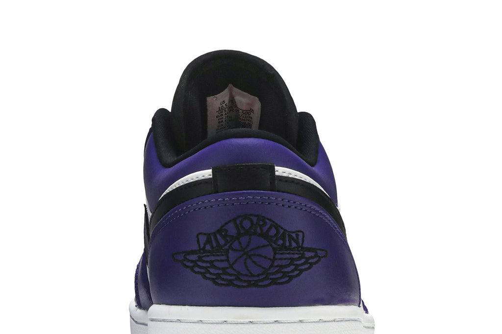 Retro 1 Low Sneakers — Court Purple — 553558-500