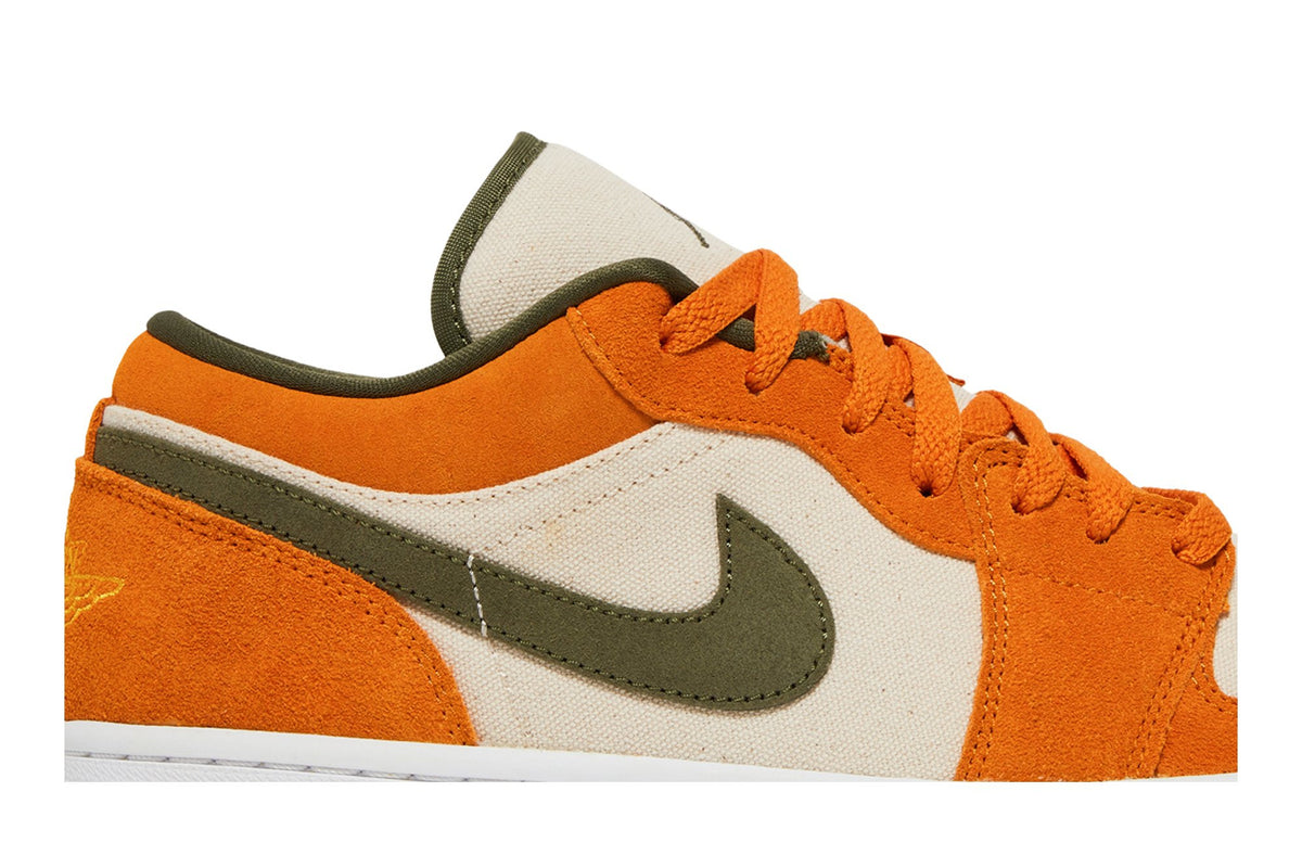 Retro 1 Low SE Sneakers — Light Curry — DH6931-102