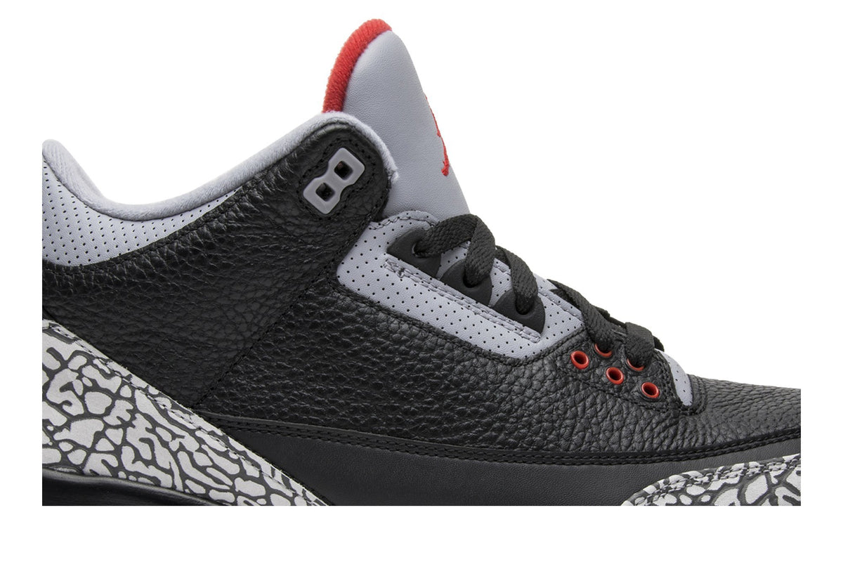 Retro 3 OG Sneakers — Black Cement — 854262-001
