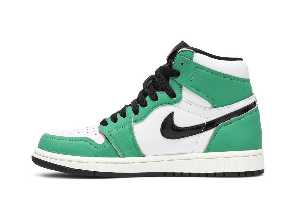 Retro 1 High OG Sneakers — Lucky Green — DB4612-300