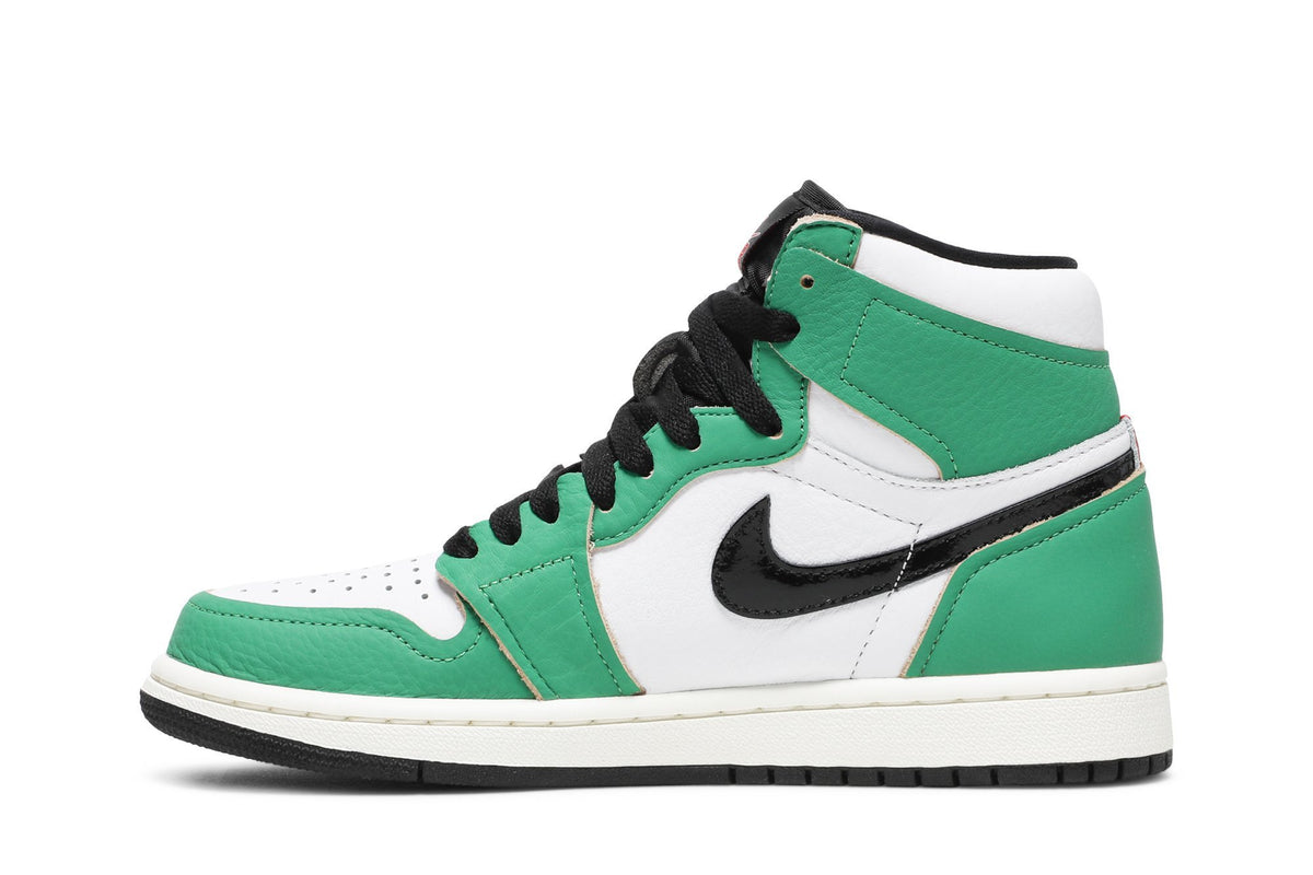 Retro 1 High OG Sneakers — Lucky Green — DB4612-300