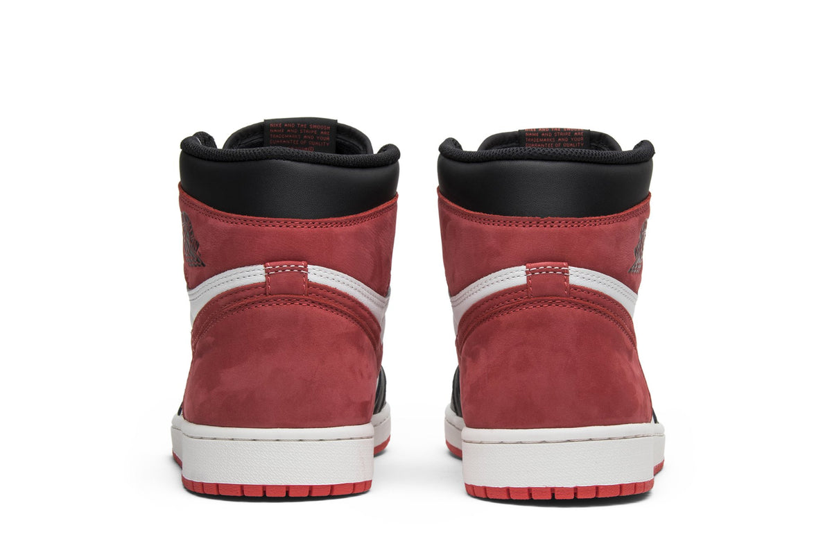 Retro 1 High OG Sneakers — Track Red — 555088-112