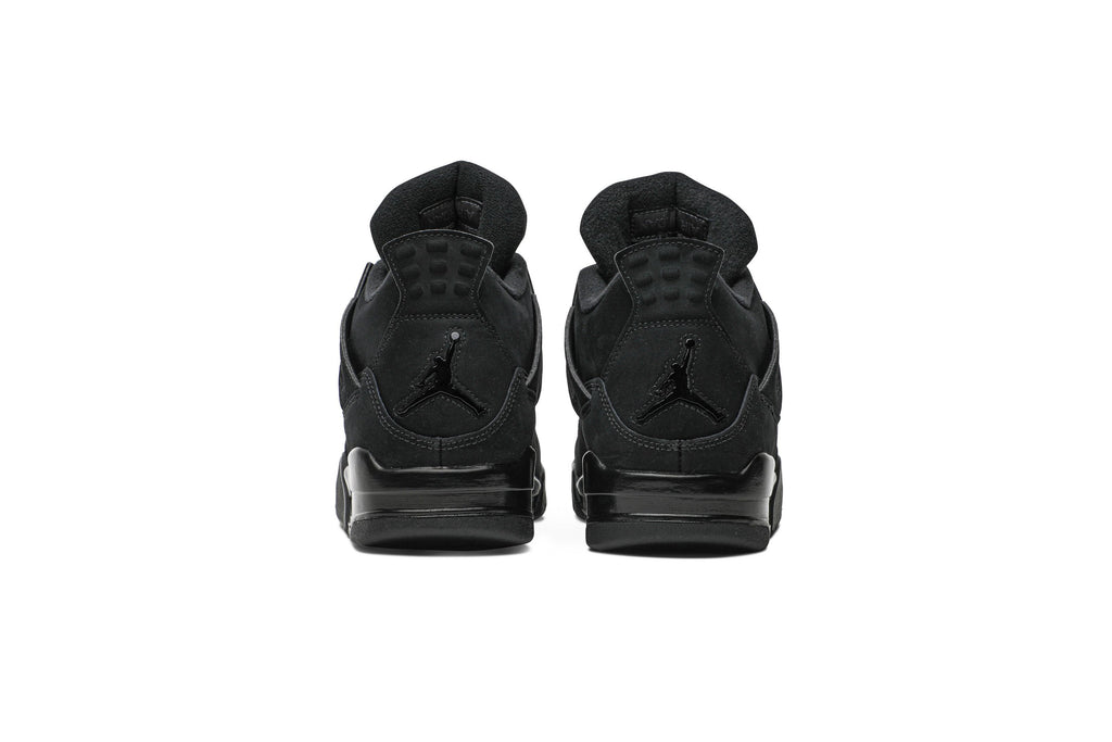Retro 4 Sneakers — Black Cat — CU1110-010