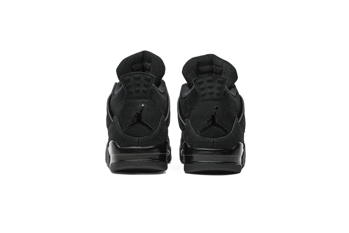 Retro 4 Sneakers — Black Cat — CU1110-010