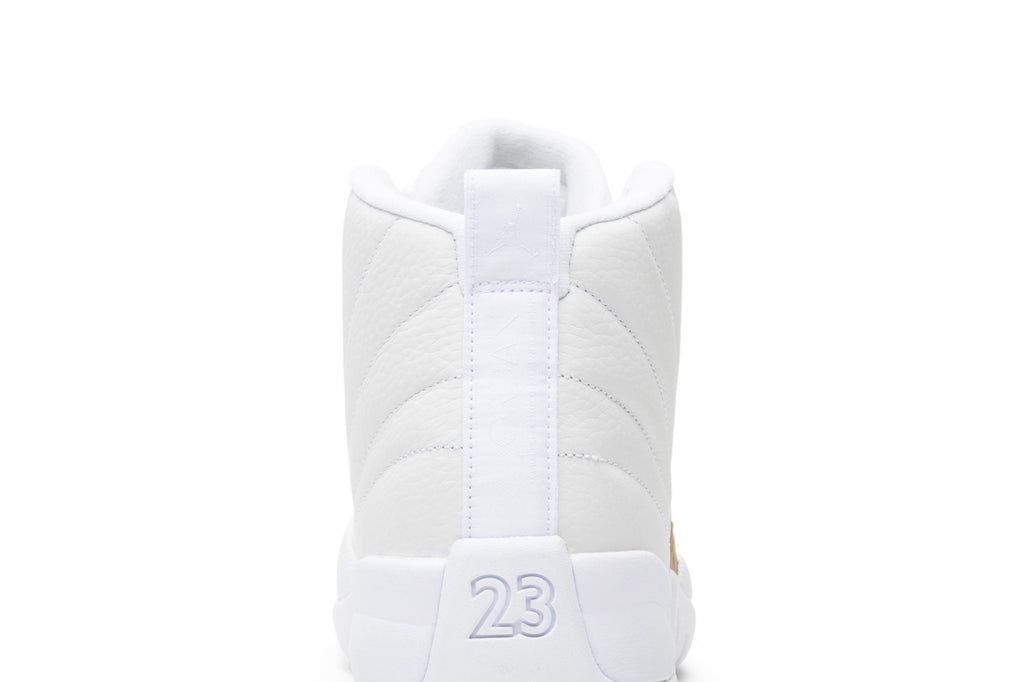 OVO Collaboration — Retro 12 Sneakers — White — 873864-102