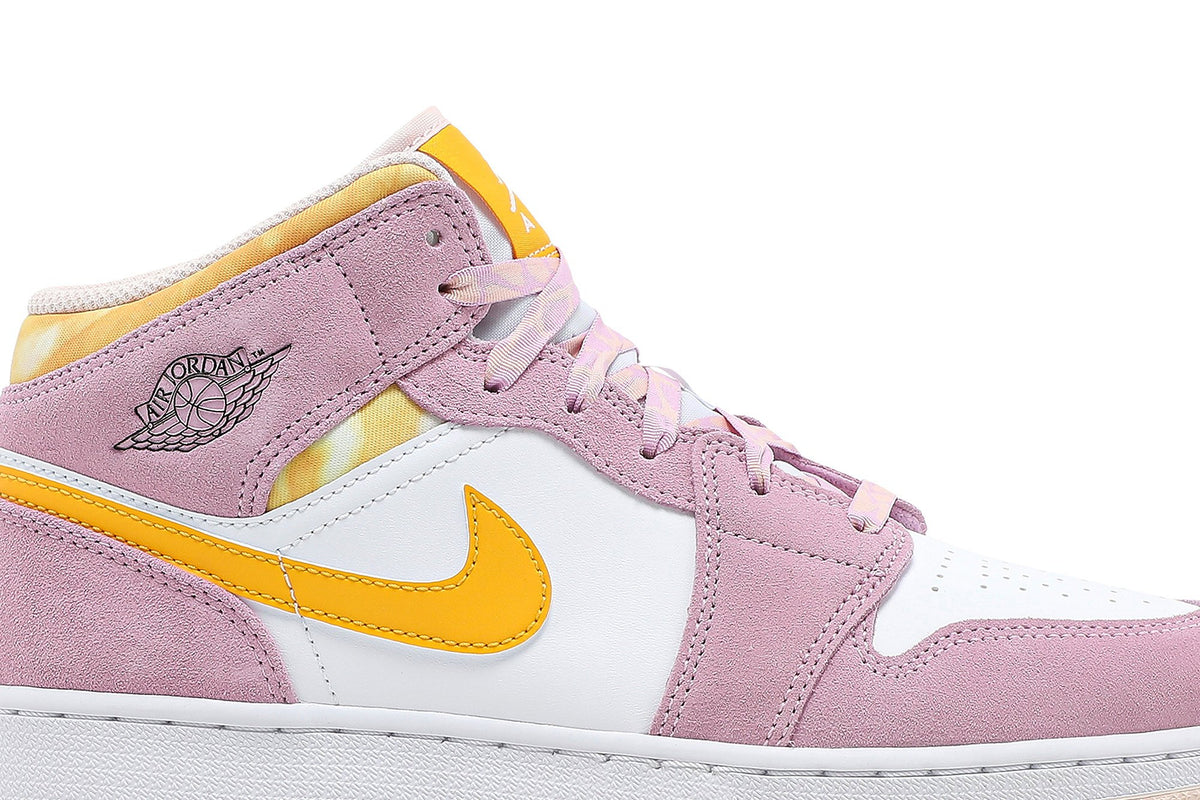 Retro 1 Mid SE GS Sneakers — Arctic Pink — DC9517-600